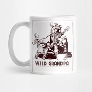 Wild grandpa gift Mug